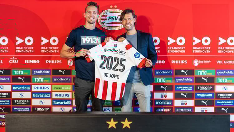 Luuk de Jong keerde afgelopen zomer terug bij PSV.