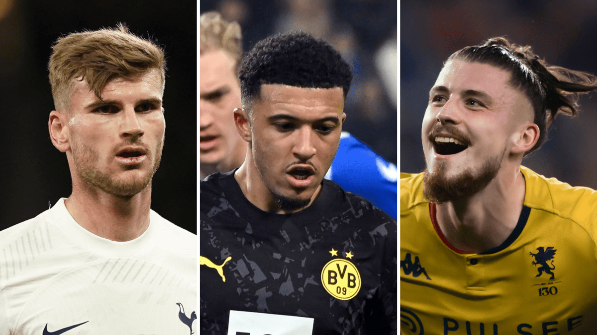 Timo Werner, Jadon Sancho, Radu Dragusin