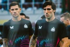 Newcastle midfielders Tonali and Bruno