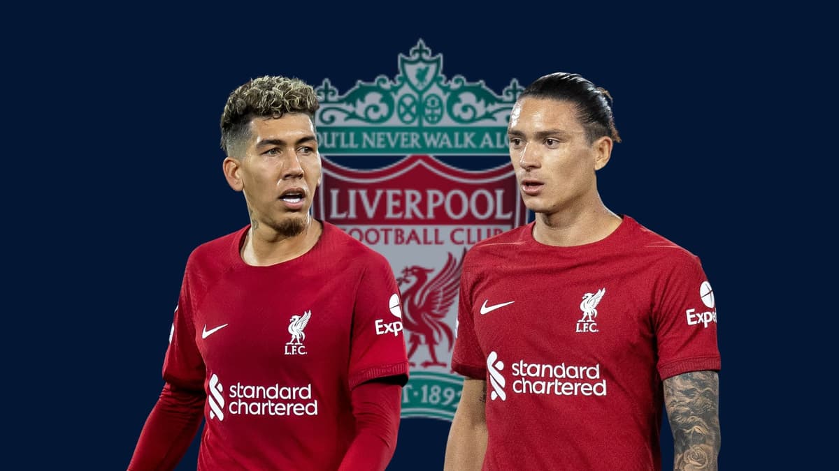 Roberto Firmino, Darwin Nunez, Liverpool, 2022/23