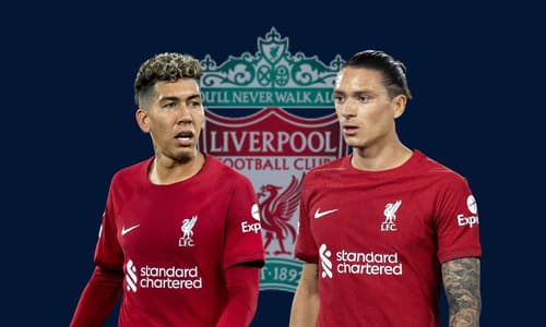 Roberto Firmino, Darwin Nunez, Liverpool, 2022/23