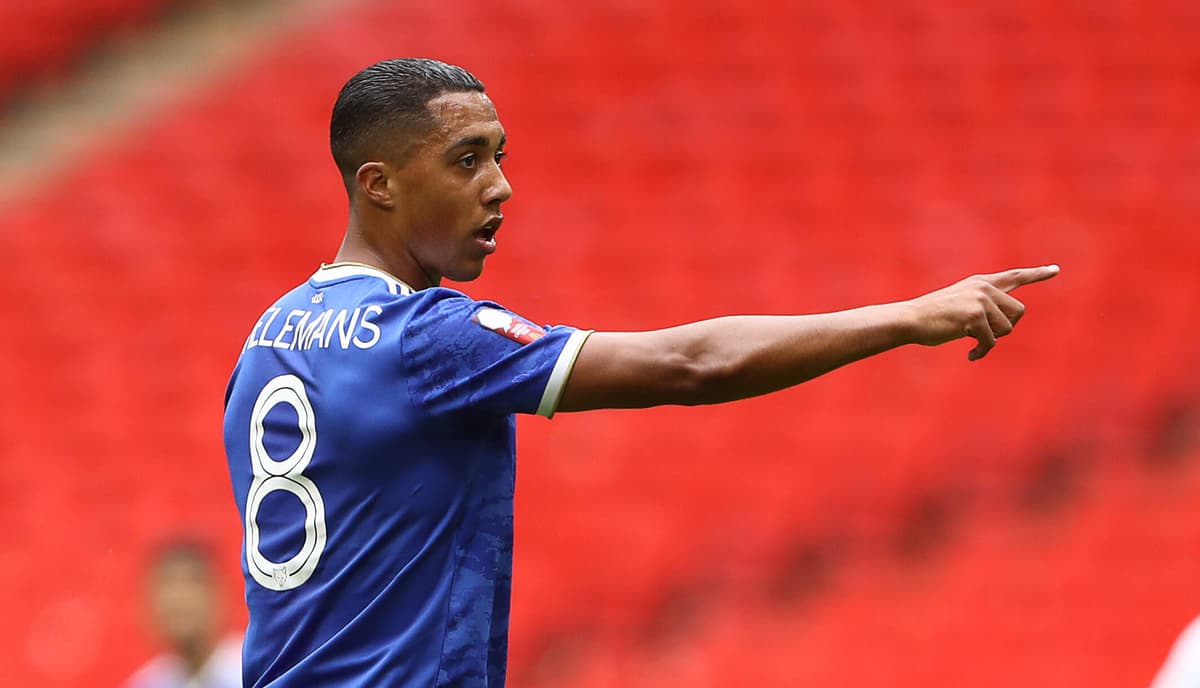 Leicester City midfielder Youri Tielemans