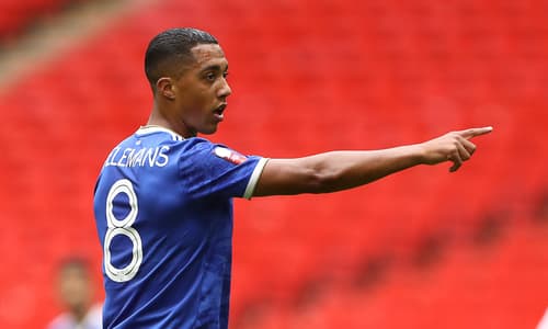 Leicester City midfielder Youri Tielemans
