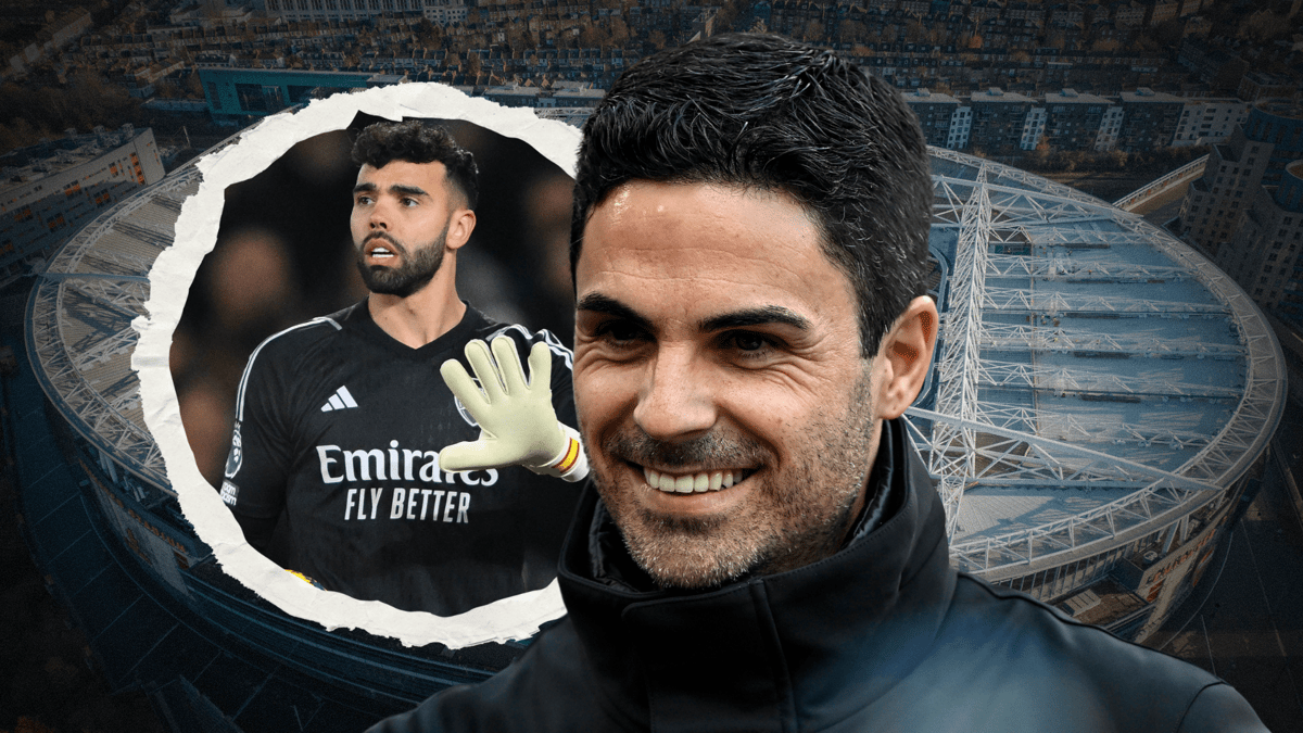 Mikel Arteta, David Raya, Arsenal, 2023/24