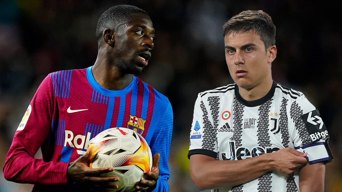 Paulo Dybala and Ousmane Dembele