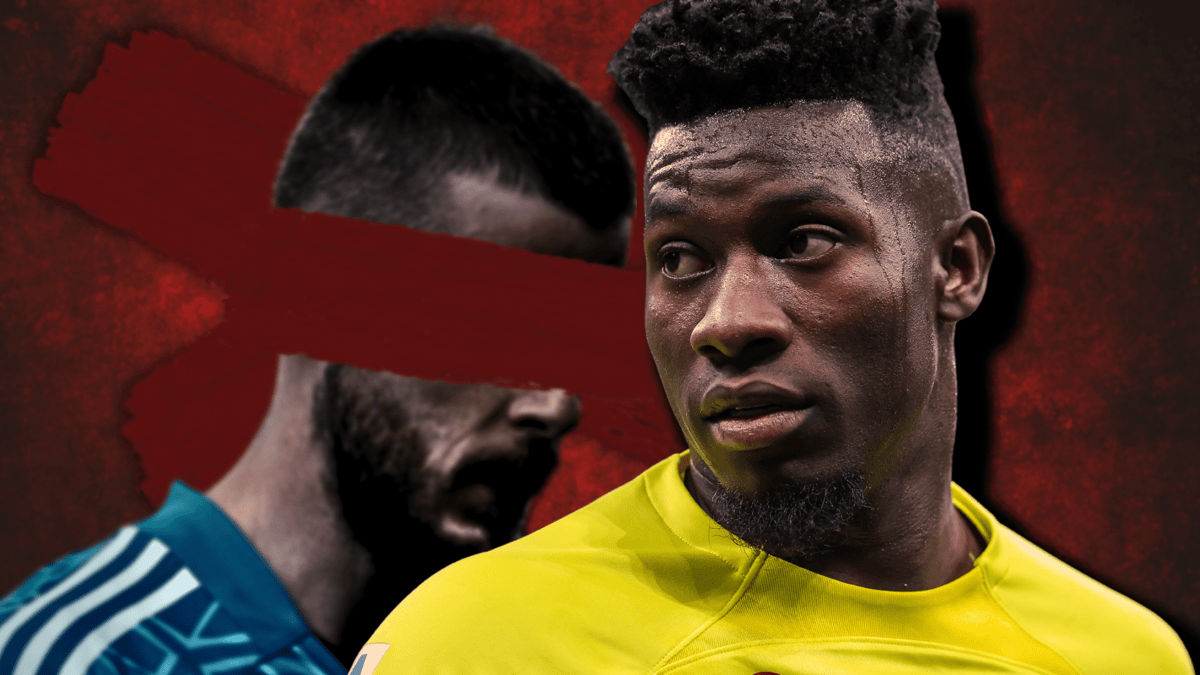 Andre Onana, David de Gea, Man Utd