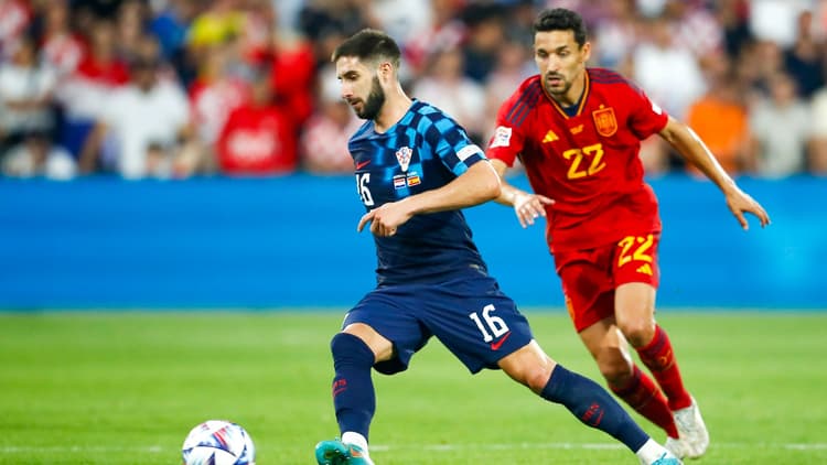 Luka Ivanuseck kwam onlangs met Kroatië in actie tijdens de Nations League Final Four, die in De Grolsch Veste en De Kuip werd gespeeld.