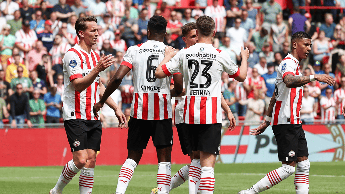 Ibrahim Sangaré, Luuk de Jong, Patrick van Aanholt, Joey Veerman, PSV