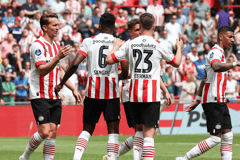 Ibrahim Sangaré, Luuk de Jong, Patrick van Aanholt, Joey Veerman, PSV