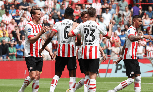 Ibrahim Sangaré, Luuk de Jong, Patrick van Aanholt, Joey Veerman, PSV