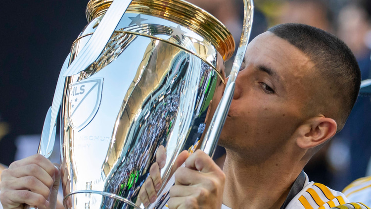 Dejan Joveljic became the first player to move between MLS clubs for cash when Sporting KC signed him from the LA Galaxy in 2025