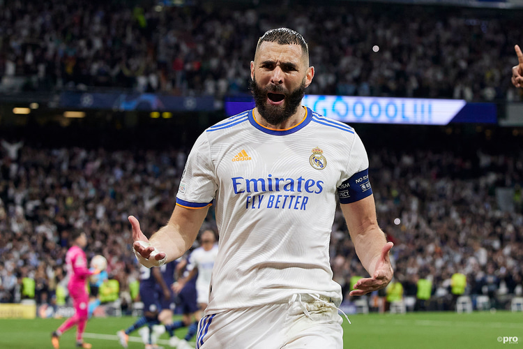 Karim Benzema scored the winner vs Man City in extra time on Wednesday