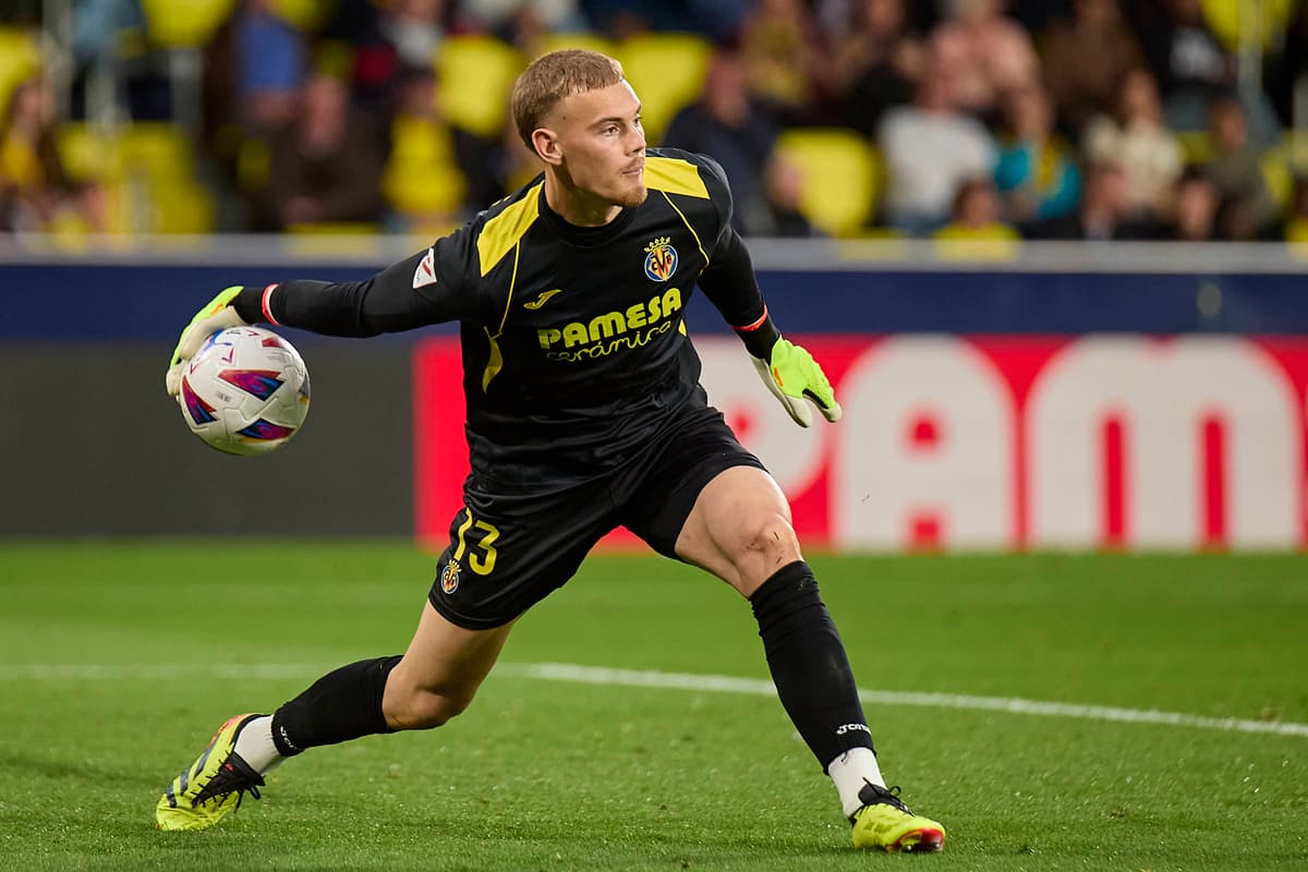 Filip Jorgensen of Villarreal