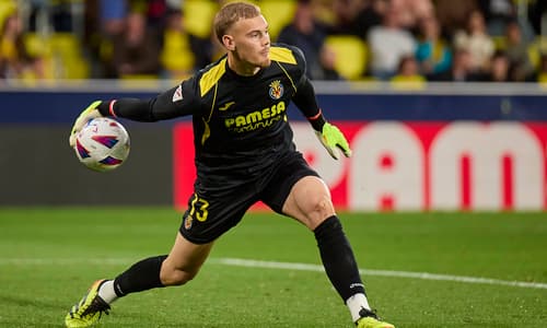Filip Jorgensen of Villarreal