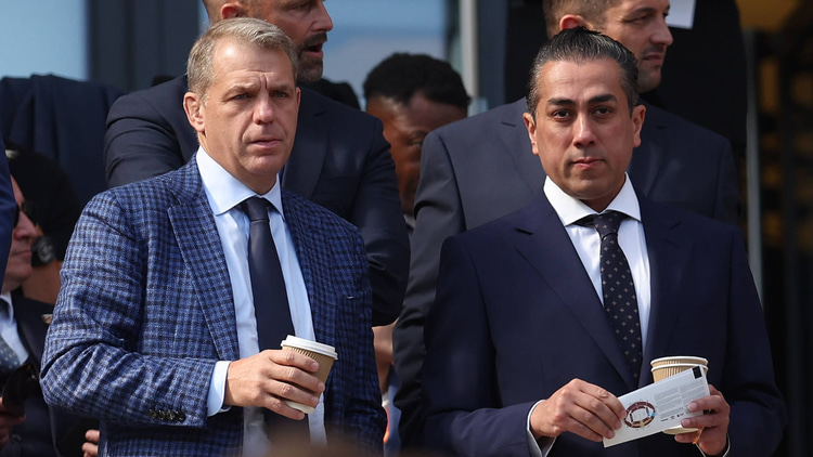 BlueCo supremos Todd Boehly (left) and Behdad Eghbali