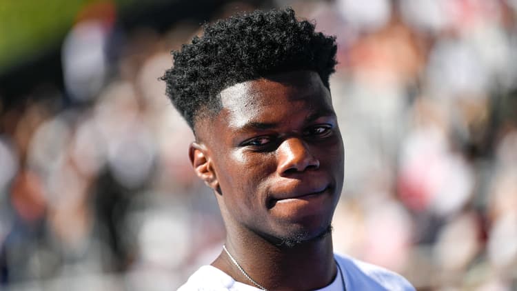 Aurelién Tchouaméni verkaste in de zomer van 2022 naar Real Madrid.