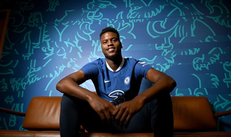 Benoit Badiashile is one of six January arrivals at Chelsea
