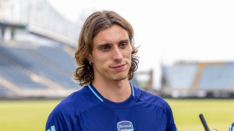 Riccardo Calafiori left Bologna for Arsenal