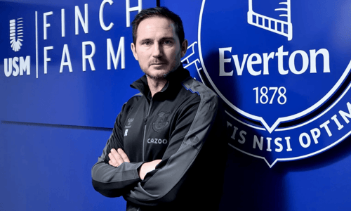 Everton manager Frank Lampard