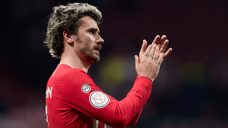 Antoine Griezmann was twice signed by Berta