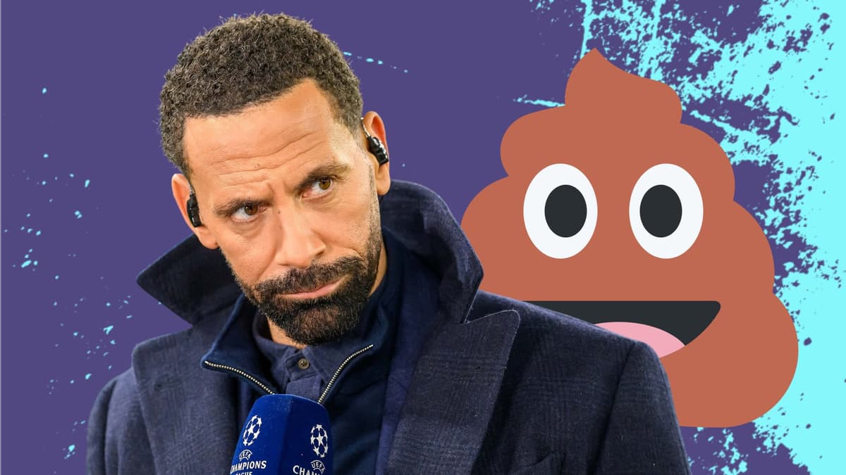 Rio Ferdinand, Man Utd, poo