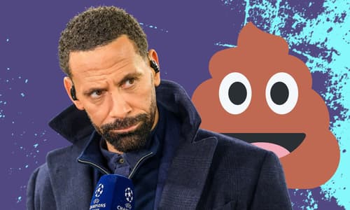 Rio Ferdinand, Man Utd, poo