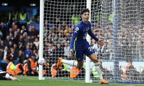 Chelsea striker Kai Havertz