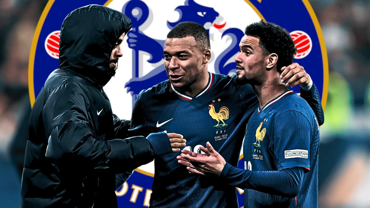 Bradley Barcola, Kylian Mbappe, Warren Zaire-Emery, Chelsea