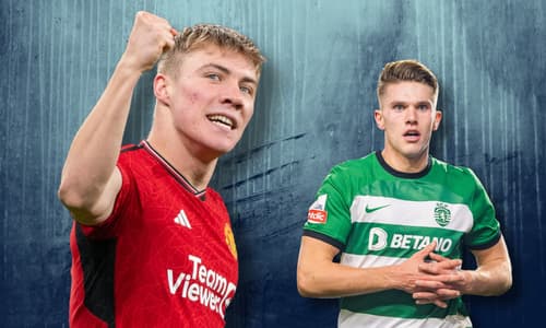 Rasmus Hojlund, Viktor Gyokeres, Man Utd, Sporting CP