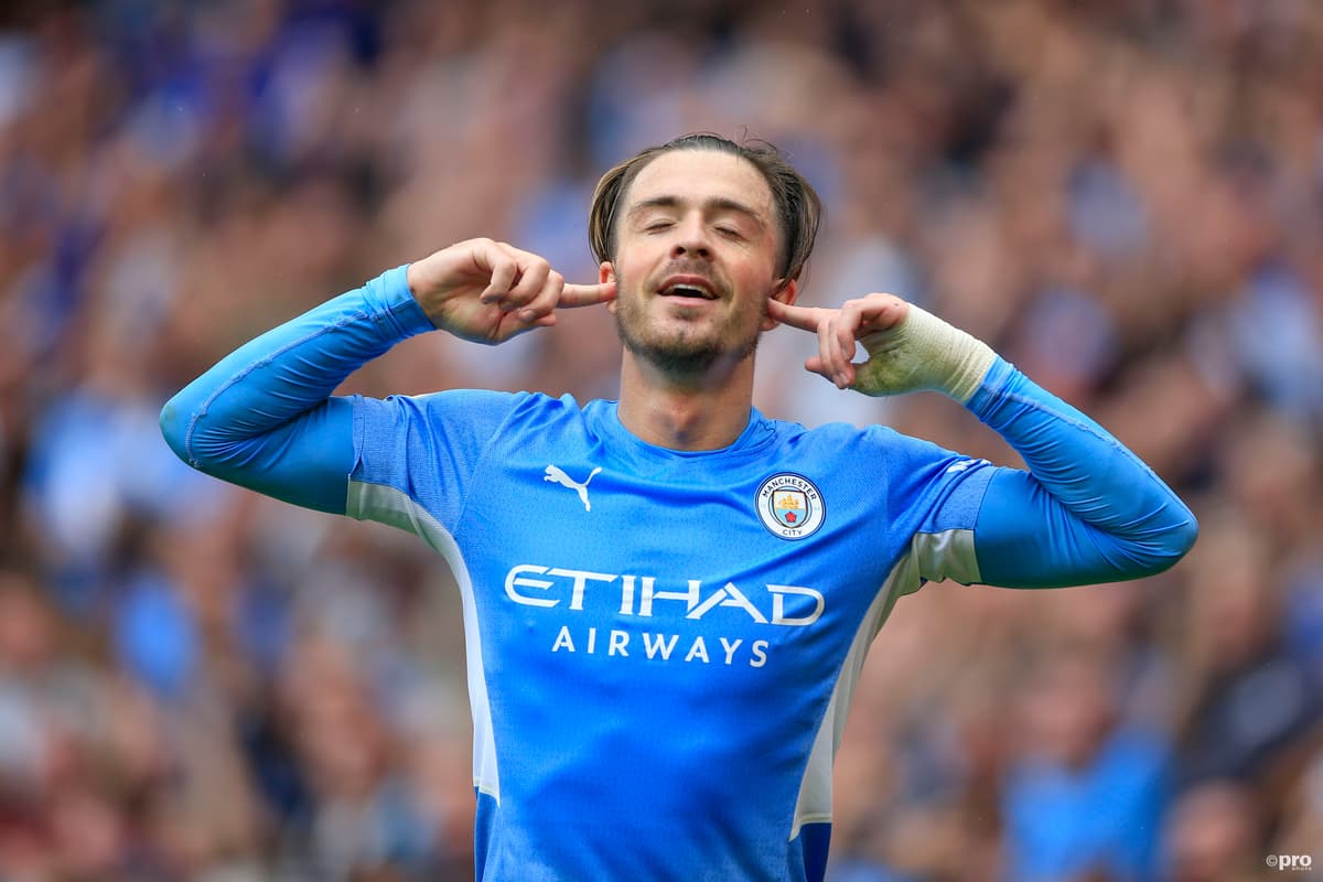 Jack Grealish scores for Man City against Norwich