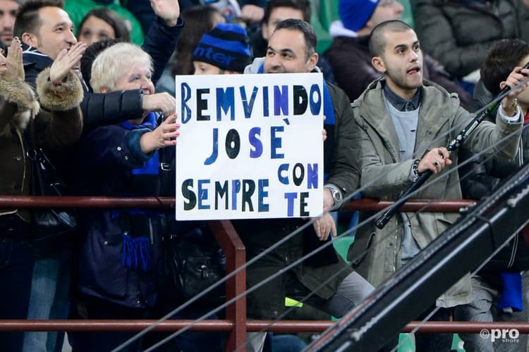Jose Mourinho is still loved by Inter fans