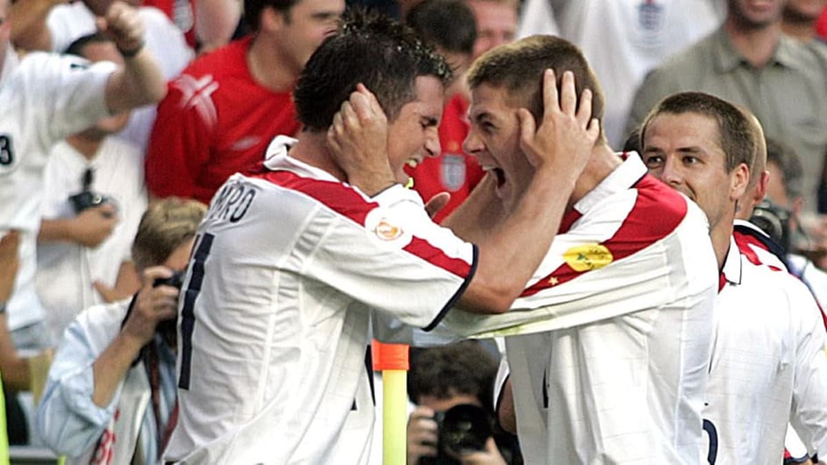 Steven Gerrard, Frank Lampard, England