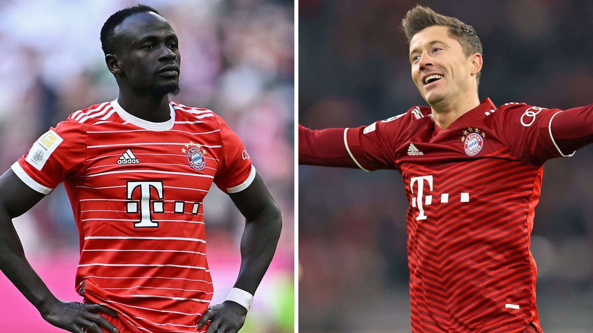 Sadio Mane 'replaced' Robert Lewandowski at Bayern last summer.