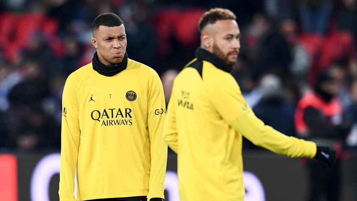 Kylian Mbappe, Neymar, PSG, 2022/23