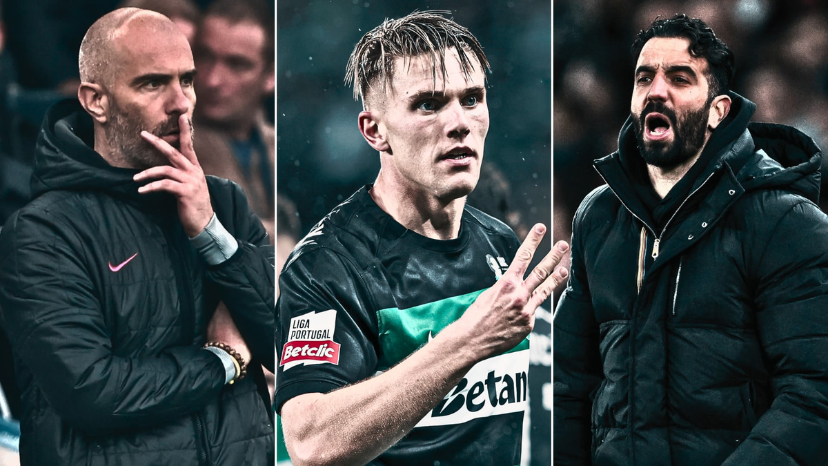 Enzo Maresca, Viktor Gyokeres, Ruben Amorim