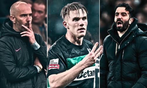 Enzo Maresca, Viktor Gyokeres, Ruben Amorim