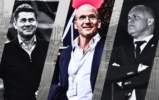 Alex Kroes, Max Huiberts, Earnest Stewart