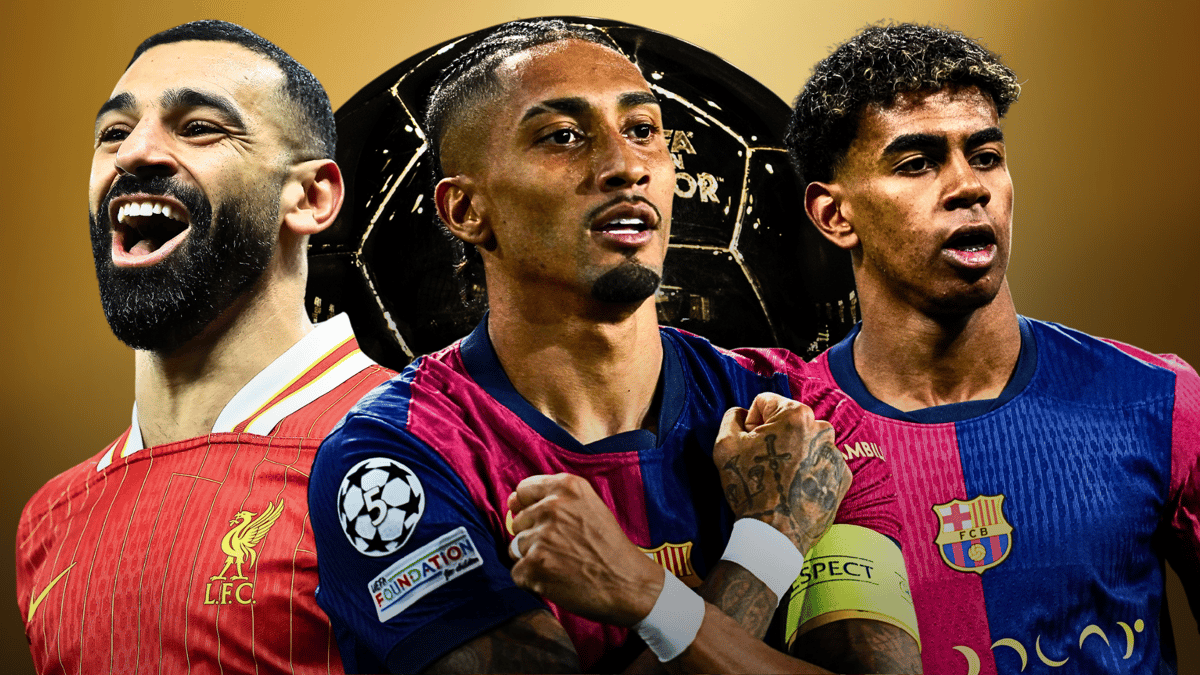 Mohamed Salah, Raphinha, Lamine Yamal, Ballon d'Or