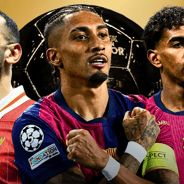 Mohamed Salah, Raphinha, Lamine Yamal, Ballon d'Or