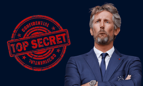 Edwin van der Sar, Top secret, Ajax