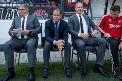 Frank de Boer, Hennie Spijkerman, Dennis Bergkamp, Ajax
