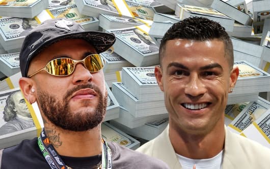 Neymar, Cristiano Ronaldo, money