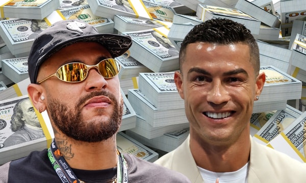 Neymar, Cristiano Ronaldo, money