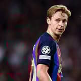 Frenkie de Jong in action for Barcelona.