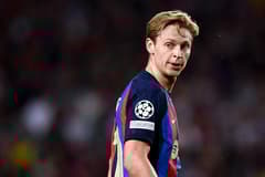 Frenkie de Jong in action for Barcelona.