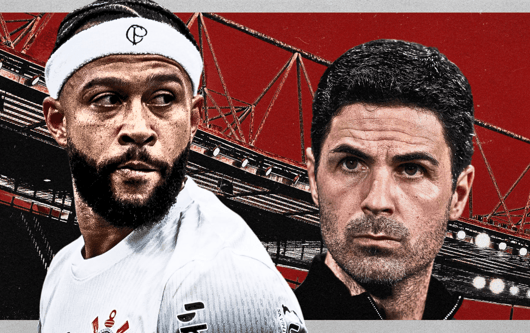 Memphis Depay, Mikel Arteta