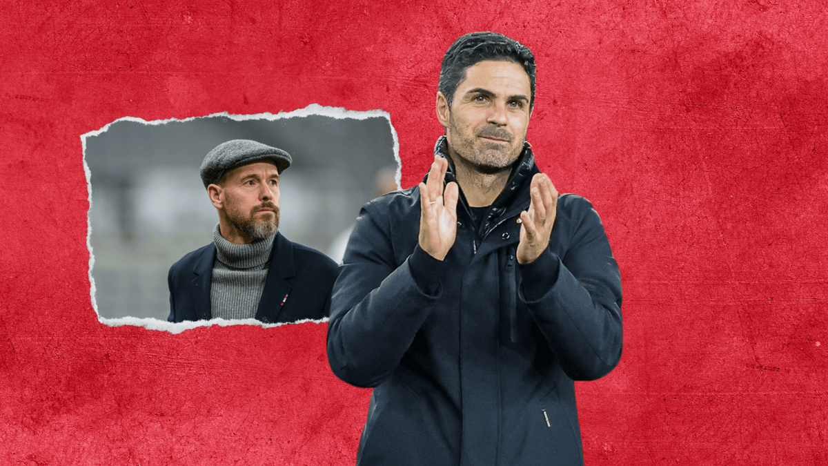 Mikel Arteta, Erik ten Hag, Arsenal, Man Utd