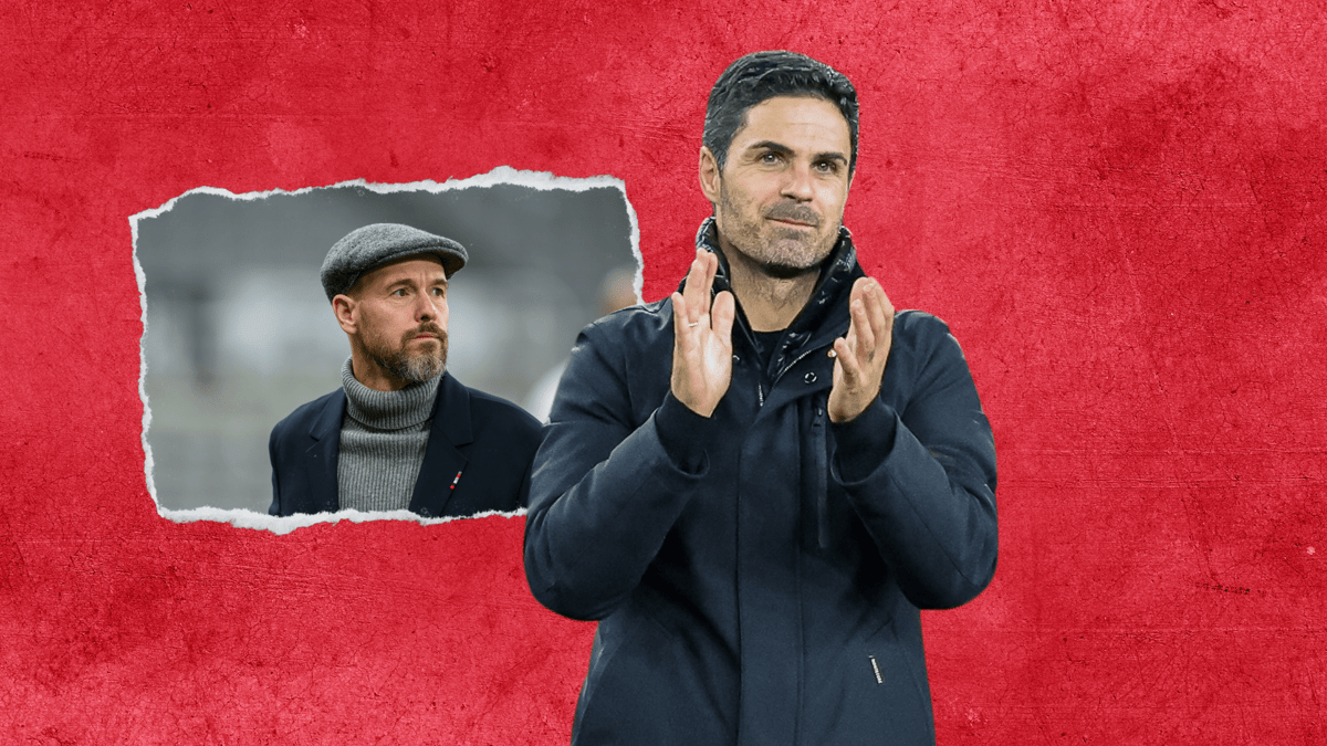Mikel Arteta, Erik ten Hag, Arsenal, Man Utd