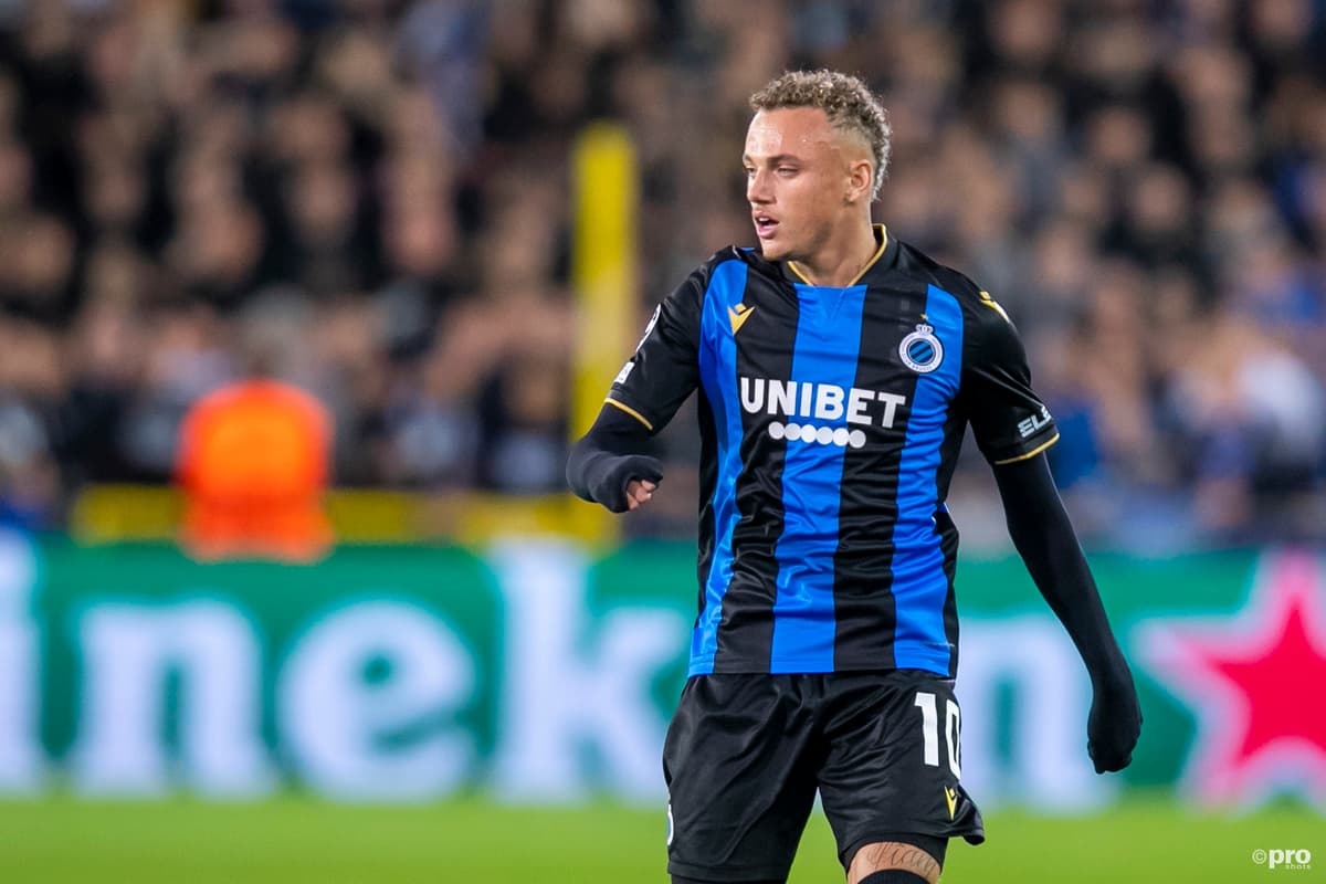 Noa Lang, Club Brugge, PSG, Champions League, 2021/22