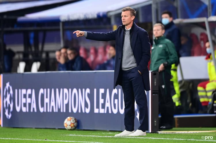 Jesse Marsch managing RB Leipzig